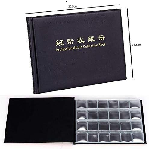 Collection House 240 Pockets Coin Holder Collection Coin Storage Album Book for Collectors