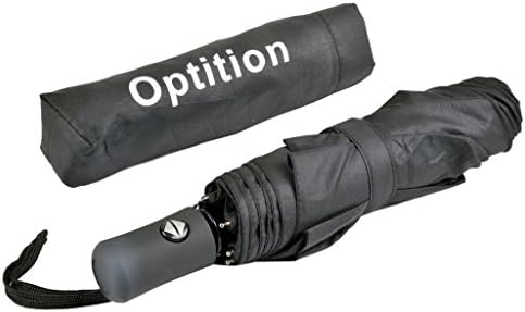 Optition Unbreakable, Windproof and Auto Open &amp; Close Umbrella, Black