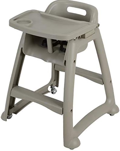 新しいコレクション プラスチック製の子供用ダイニングチェア付きのレストランのダイニングルーム 子供用テーブルと椅子を移動する車輪付きのダイニングチェア Darkgray 国内発送