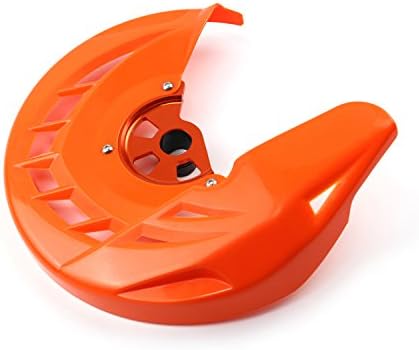 X-Brake Front Brake Disc Rotor Guard Cover Protector Protection for KTM SX SXF XC XCF EXC EXCF 125-530 (Orange)