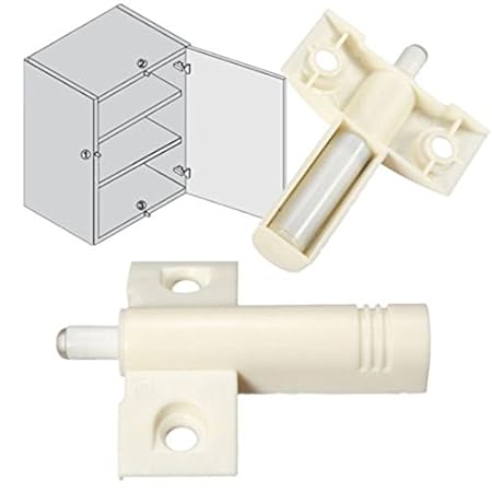 10 Stück Küchenschrank Schrank Tür Dämpfer Puffer Türschließer mit