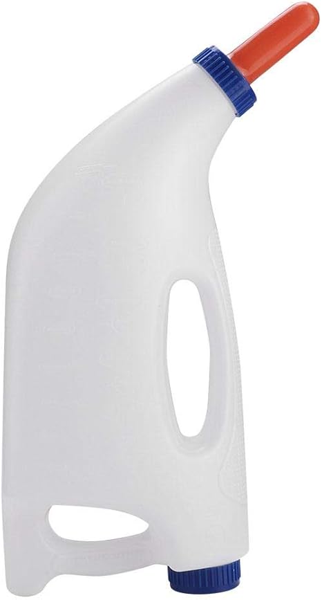 Amazon Com Bicaquu 4l Calf Cow Feeding Milk Bottle Cups Nursing