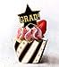 120PCS Graduation Cupcake Toppers Wrappers 2022 - Grad Party Supplies Congrats Cake Decorations