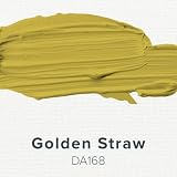 DecoArt Americana Acrylic Metallic Paint Golden Straw 2 fl oz USA Made view 2