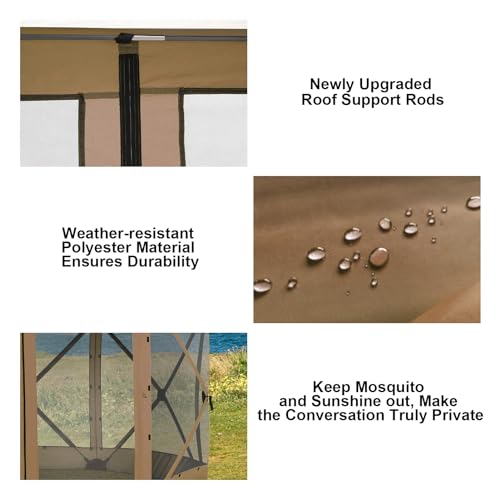 COBIZI 12x12 Pop-Up Screened Gazebo Review: Stargazing Design for Easy Camping image 21
