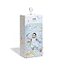Rookie Humans Cotton Sateen Crib Sheet: Lil’ Lamb’s Dream - Planets, Star, Space, Lamb, Elephant, Unicorn Standard Size (52” x 28”)
