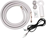 GARRISON 1028245 Mini-Split Installation Kit, 16', Yellow/Gray