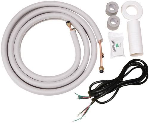 GARRISON 1028245 Mini-Split Installation Kit, 16', Yellow/Gray