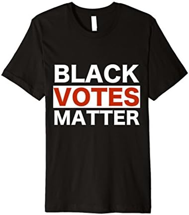 Men's Black Votes Matter T-Shirt 2016 Election Voters Rights BLM XL Black