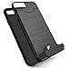 CoverON SecureCard Series Designed for Apple iPhone SE 2022 / SE 2020 / iPhone 8/7 Case, Credit Card Holder Kickstand Hybrid Phone Cover - Black