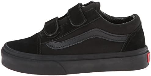 kids black velcro vans