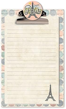 Lady Jayne Note Pad Clipboard Globe Trotting