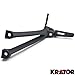 Krator (Rear) Foot Rests Assembly Kit Compatible with Suzuki GSX-R 600/750 2006-2007 Frame Fitting Step Frame Fitting Stay Footrests Step Bracket Assembly