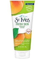 St. Ives Fresh Skin Face Scrub, Apricot 6 oz (Pack of 6)