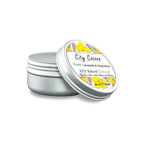 Pure-Natural-Deodorant-Balm-Lavender-Ylang-Ylang-for-Men-Women-100-Cruelty-Free-Aluminium-Paraben-Plastic-Free-Made-in-EU-60ml Pure Natural Deodorant Balm | Lavender + Ylang Ylang | for Men & Women | 100% Cruelty-Free | Aluminium, Paraben…