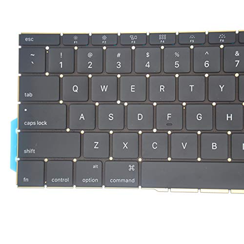image for Padarsey Replacement US Layout Keyboard Compatible for MacBook Pro 13
