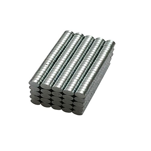 YESIDO (100 pack) Ceramic Industrial Magnets -11/16 Inch (.709) Round Disc - Ferrite Magnets Bulk for Crafts, Science & hobbies - Grade 5-100 pcs/box! by Clout Science