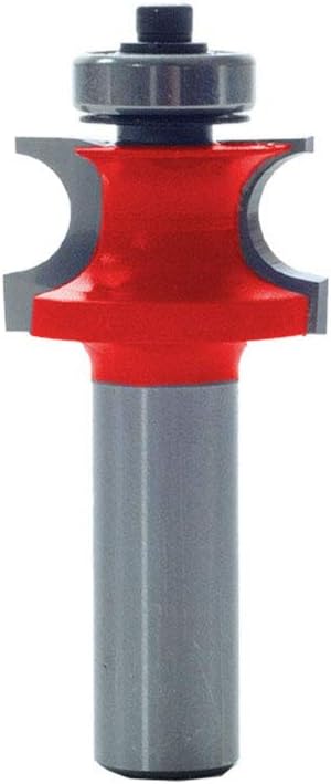Faithfull FAIRB91 Router Bit TC Corner Bead 1/4in 3.2mm, Red / Silver, 3.2mm Diameter x 1/4in Shank