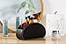 Remote Control Holder Organizer Leather TV Media Table Caddy Storage with 5 Spacious Compartments