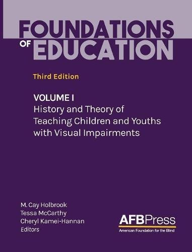 Foundations of education: volume i: history and theory …