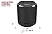 Creative Metallix Portable Mini Speaker with Bluetooth 4.2 Wireless, 24-Hour Playtime, 4-Way Music Playback, Enhanced Bass, Stereo Pairing and Built-in Speakerphone (Black)