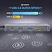 VANKYO USB C Hub, 8-in-1 USB C Adapter with 1Gbps Ethernet Port, 4K USB C to HDMI, 3 USB 3.0 Ports, SD/TF Card Reader and PD 2.0 Charging Port for MacBook Pro, ChromeBook, Samsung S9 with Mini Type C