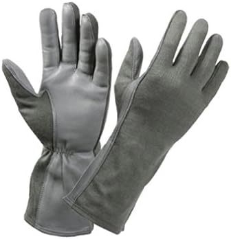 US Air Force Fire Flame Heat Resistant Foliage Green Tactical Pilot Flight Glove