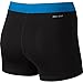 Nike Women's Pro Cool 3-Inch Training Shorts (Black/Photo Blue/Medium)