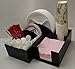 Paper Plate Dispenser and Appetizers Plate, Bowl or Napkin barbecue Holder with Cup Holder Knife Fork Spoon Organizer, BBQ or Picnic Caddy (3017)