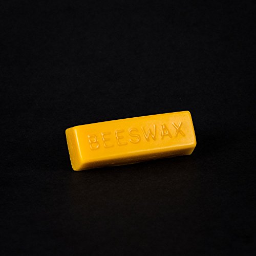 100% Organic Hand Poured Beeswax - 5 x 1 Oz Ounce Each - Premium Quality, Cosmetic Grade, Triple Filtered Bees Wax (5 Bars)