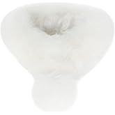 Felice Ann Women Winter Soft Warm Faux Fox Fur Neck Scarf Fake Collar Pom-pom