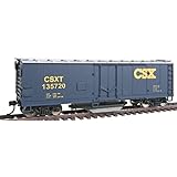Walthers Trainline 40-Foot Plug-Door Track Cleaning Boxcar CSX 135720, HO Scale