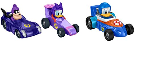 Fisher-Price Disney Mickey and the Roadster Racers - Set of 3 Die-Cast Cars