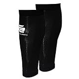 Fit Active Sports Copper Calf Compression Sleeves for Leg Relief, Running, Cross Training Workouts, Knee Pain & More!