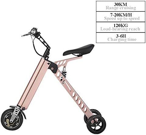 SYCHONG Electric Scooter for Adult,Up To15 MPH,Portable Folding,With 1-3 Speed Control And Cruise Control,Climbing Grade 25°3-Wheel Electric Scooter
