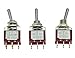 SALECOM 3X DPDT 3 Position ON Off ON Guitar Mini Toggle Switch Car/Boat Switches