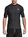 BALEAF Men's Short Sleeve Rashguard Swim Shirt UV Sun Protection UPF 50+