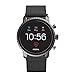 Kartice Compatible Fossil Gen 4 Q Explorist HR Band,22mm Milanese Metal Stainless Steel Mesh Replacement Strap for Fossil Gen 2 Q Marshal/Fossil Gen 4 Q Explorist HR Smart Watch.(Black)