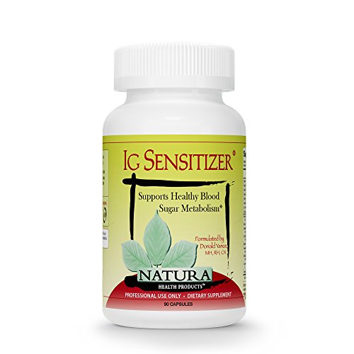 Natura Health Products - IG Sensitizer - Supports Healthy Blood Sugar Metabolism - 90 Capsules Natura Health Products - IG Sensitizer - Supports Healthy Blood Sugar Metabolism - 90 Capsules