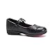 Hawkwell School Uniform Mary Jane Flat (Toddler/Little Kid),Black PU,9 M US