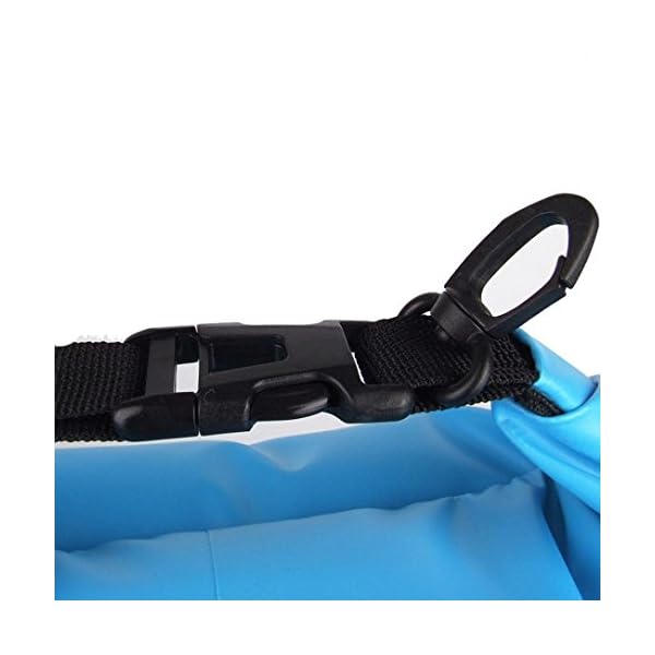 WINGONEER-Waterproof-Bag-Waterproof-Case-for-Swimming-Surfing-Fishing-Boating-Skiing-Camping-and-Other-Outdoor-Sports-Protest-Your-Personal-Item-Against-Water-Rain-Snow-and-Sweat-2L-Blue