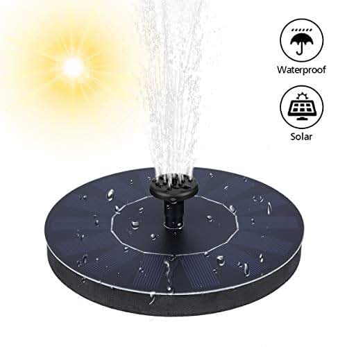 Amazon.ca solar powered fountain