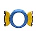 Kalencom Potette Plus 2-in-1 Travel Potty and Trainer Seat - Dual-Purpose Potty Training Toilet Seat - Portable Potty for Toddler Travel - With Durable, Lock-In Legs and Splash Guard - Blue