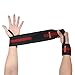 Aaronano Wrist Wraps + Lifting Straps Bundle (2 Pairs) Support for Men/Women, Avoid Injury for Weightlifting, Xfit, Workout, Gym, Powerlifting, Bodybuilding
