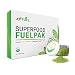 Joyfuel 6 Organic Superfoods Kit - Cacao Powder, Matcha Powder, Maca Powder, Spirulina Powder, Goji Berries, Chia Seeds - eRecipe Book & Coupon (100 servings)