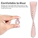 Hamile Bands Compatible for Fitbit Charge 3, Easy to Clean Soft Silicone Watch Strap Replacement Band Wristband for Fitbit Charge 3 & Charge 3 SE, Women Men, Small, Pink Sand