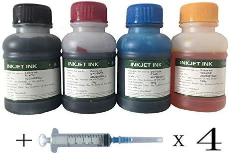 Edible Ink Refill with Injector 100g For 3D Coffee Printer Machine 4Colors