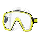 Tusa Freedom HD Scuba Diving Mask M-1001-FY - Flash Yellow