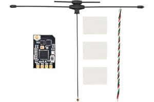 Radiomaster XR1 2.4GHz Sub-G 900MHz Dual-Band Semtech LR1121 Transceiver Nano Multi-Frequency ExpressLRS Receiver (Dual-Band Antenna)