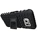 Galaxy S7 Case, OEAGO Samsung Galaxy S7 Cover Accessories - Tough Rugged Dual Layer Protective Case with Kickstand for Samsung Galaxy S7 - Black